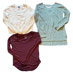 Bundle 3 Long Sleeve (XS) Free Shipping!